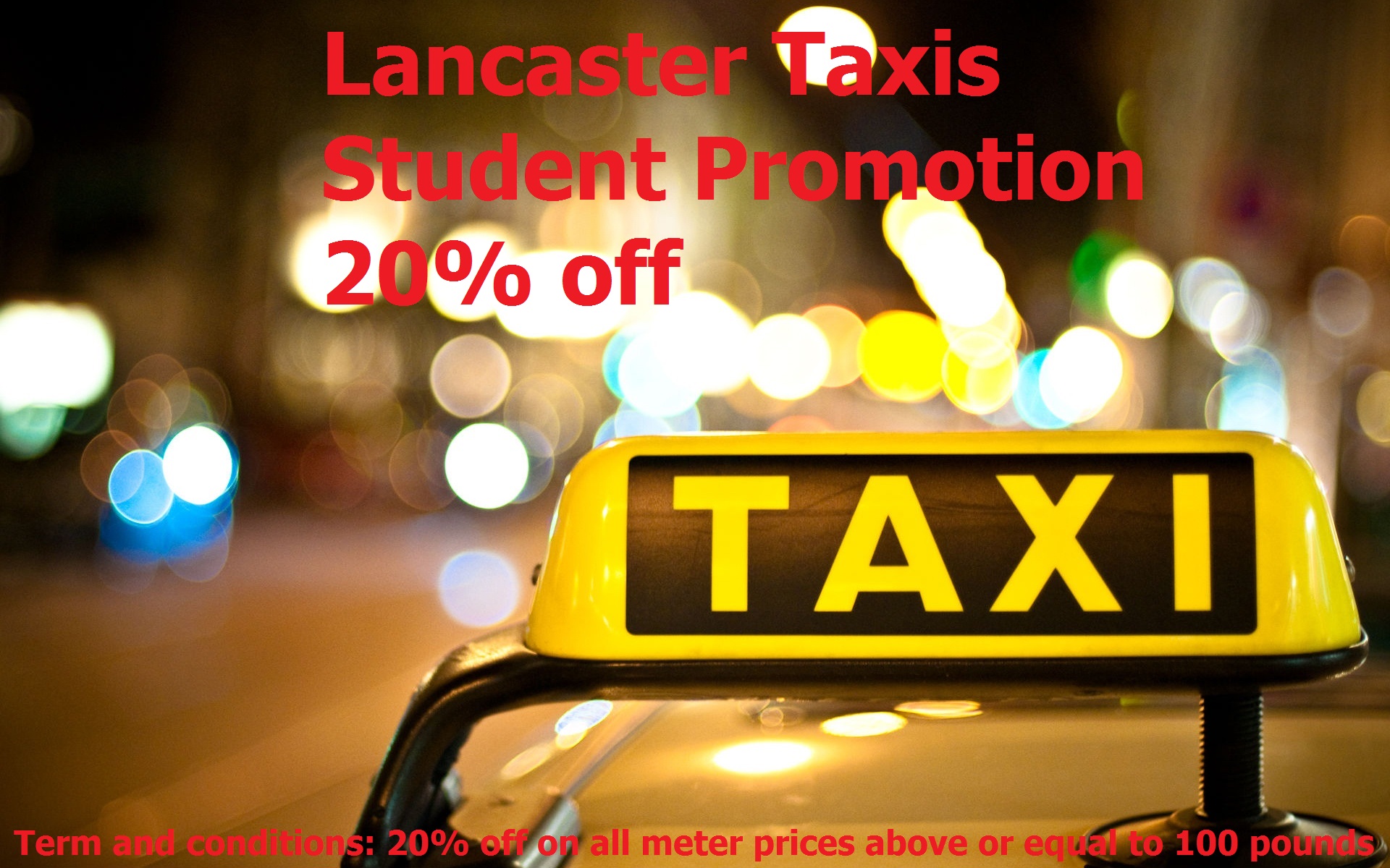 Book Now Lancaster Taxis